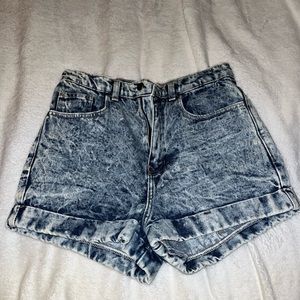 American Apparel jean shorts
